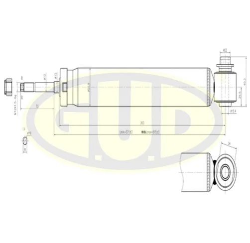 Shock Absorber (GSA555608)