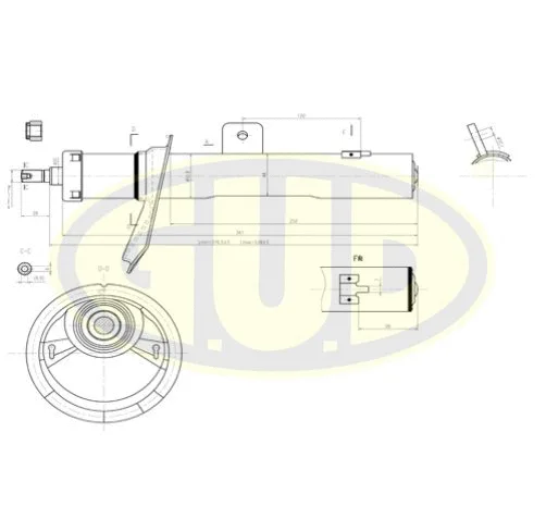 Shock Absorber (GSA633729)