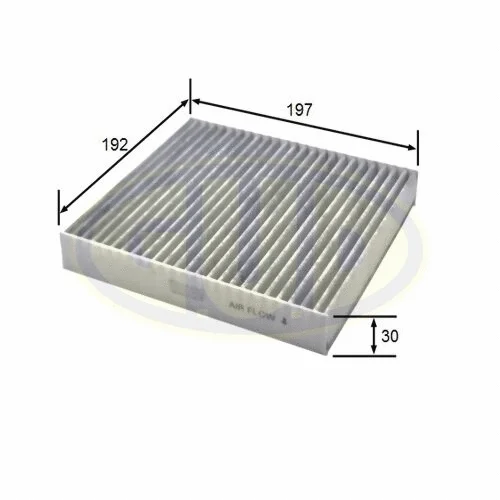 Filter, cabin air (GCF2030C)