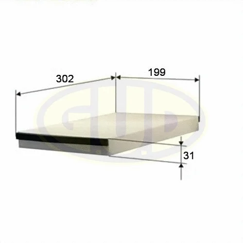 Filter, cabin air (GCF3054)
