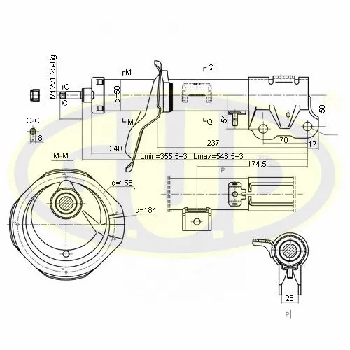 Shock Absorber (GSA339104)