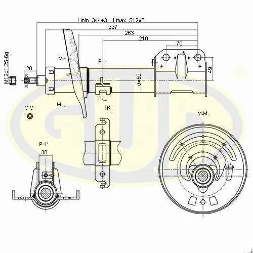 Shock Absorber (GSA777009)
