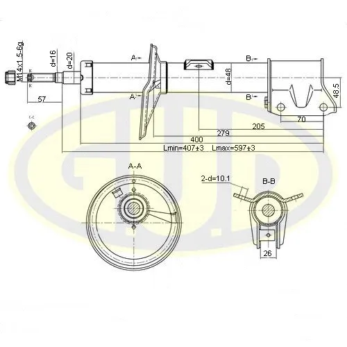 Shock Absorber (GSA338737)