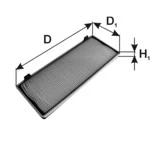 Filter, cabin air (WA60383)