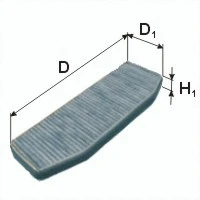 Filter, cabin air (WA61424)
