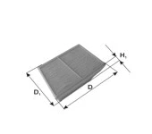 Filter, cabin air (WA60265)