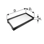 Filter, cabin air (WA60171)