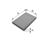 Filter, cabin air (WA60305)