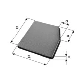 Filter, cabin air (WA60233)