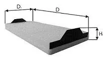 Filter, cabin air (WA60446)