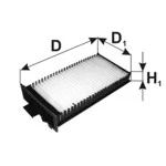 Filter, cabin air (WA61244)