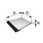 Filter, cabin air (WA60263)