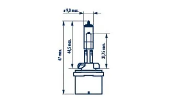 Bulb, front fog light (480413000)
