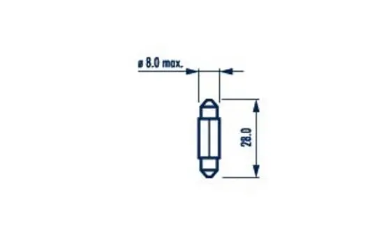 Bulb, interior light (170943000)
