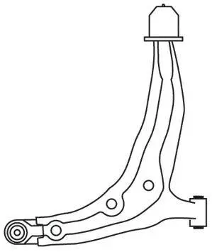 Control/Trailing Arm, wheel suspension (F3966)