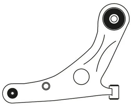 Control/Trailing Arm, wheel suspension (F3107)