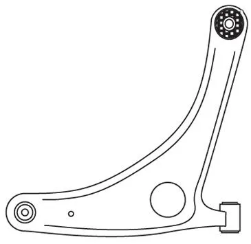 Control/Trailing Arm, wheel suspension (F3790)