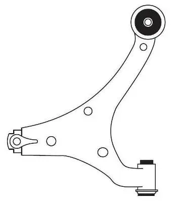 Control/Trailing Arm, wheel suspension (F3288)