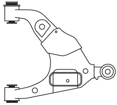 Control/Trailing Arm, wheel suspension (F3173)