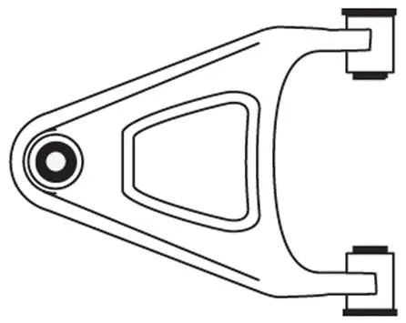 Control/Trailing Arm, wheel suspension (F3242)