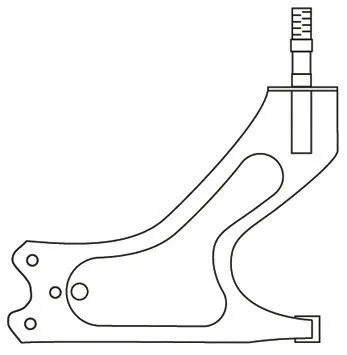 Control/Trailing Arm, wheel suspension (F3237)
