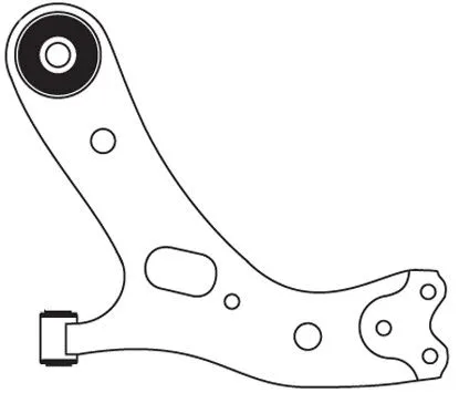 Control/Trailing Arm, wheel suspension (F4211)