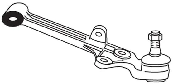 Control/Trailing Arm, wheel suspension (F3520)