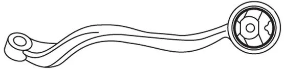 Control/Trailing Arm, wheel suspension (F4175)