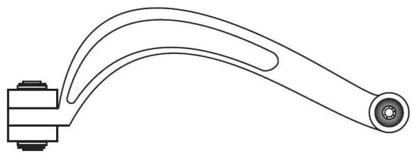Control/Trailing Arm, wheel suspension (F4609)