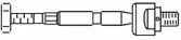 Inner Tie Rod (F3843)