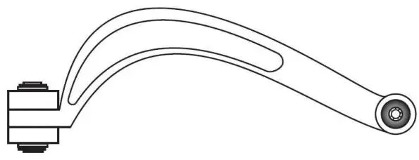 Control/Trailing Arm, wheel suspension (F4594)