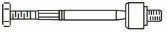 Inner Tie Rod (F4089)