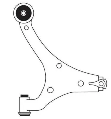Control/Trailing Arm, wheel suspension (F3284)