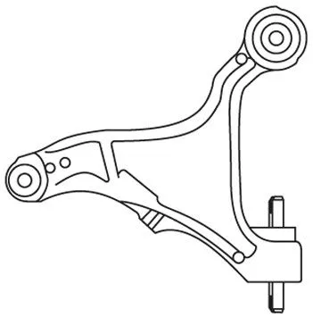 Control/Trailing Arm, wheel suspension (F4218)