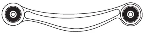 Control/Trailing Arm, wheel suspension (F4062)