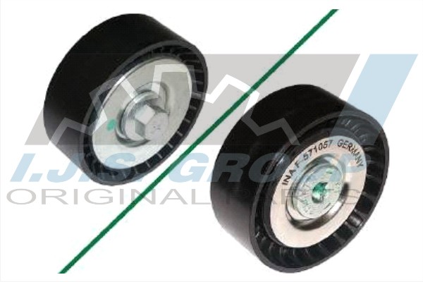 Deflection/Guide Pulley, V-ribbed belt (93-1107)