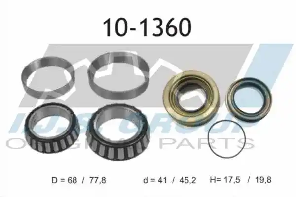 Wheel Bearing Kit (10-1360)