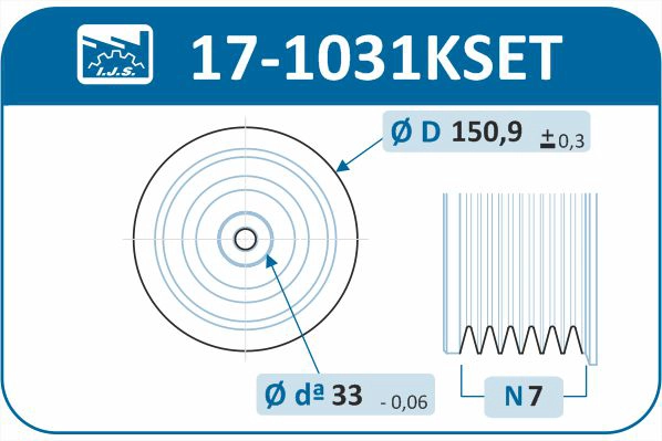 Belt Pulley Set, crankshaft