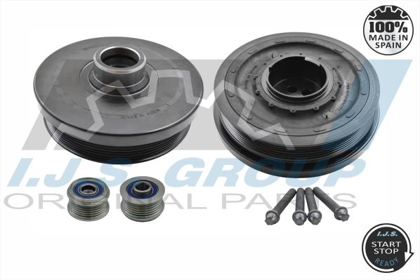 Belt Pulley Set, crankshaft
