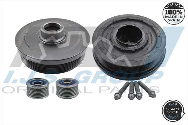 Belt Pulley Set, crankshaft (17-1137KSET)