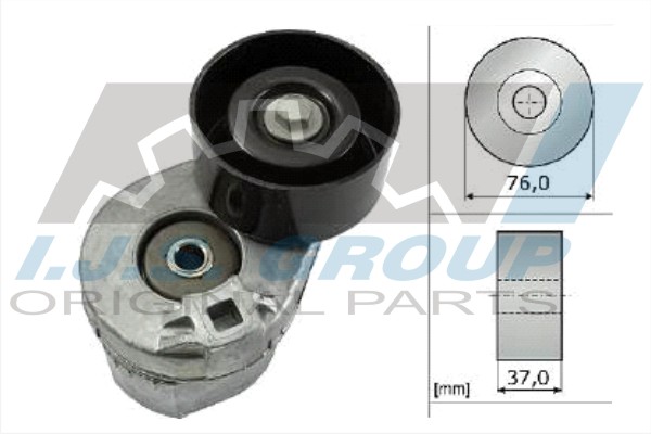 Tensioner Lever, V-ribbed belt (93-1376)