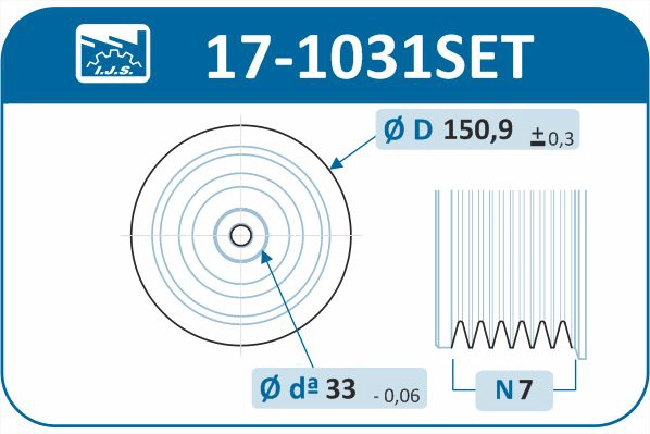 Belt Pulley Set, crankshaft