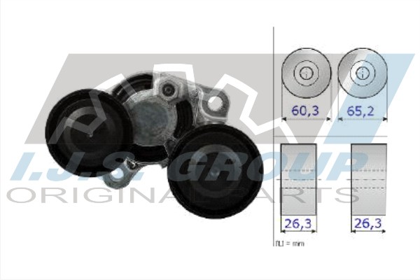 Tensioner Lever, V-ribbed belt (93-1288)