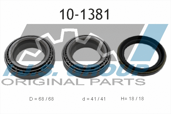 Wheel Bearing Kit (10-1381)