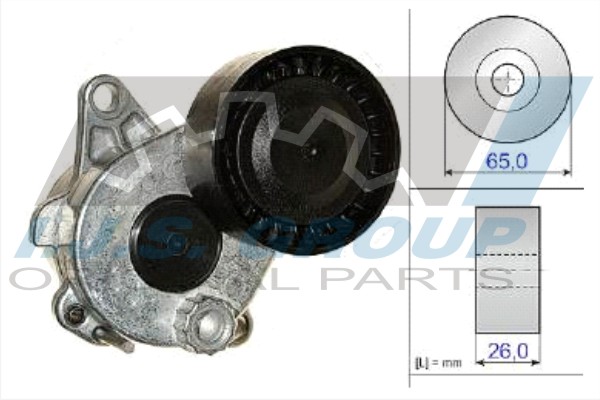 Tensioner Lever, V-ribbed belt (93-2399)