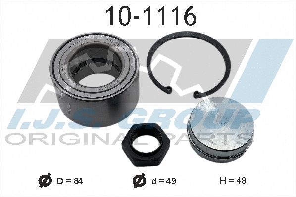 Wheel Bearing Kit (10-1116)
