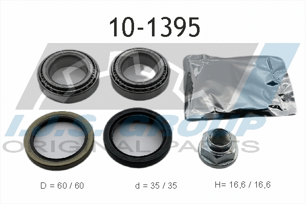Wheel Bearing Kit (10-1395)