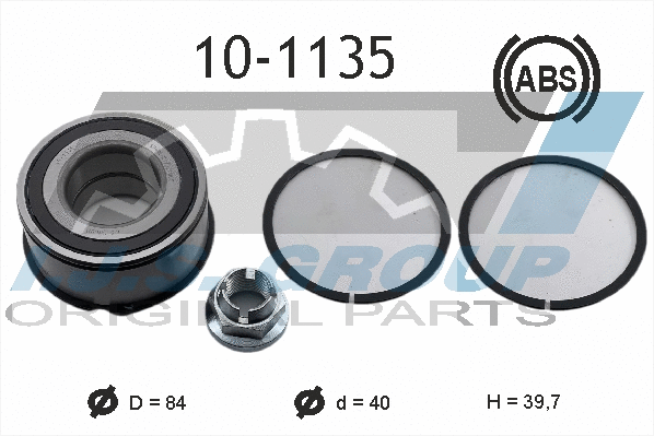 Wheel Bearing Kit (10-1135)