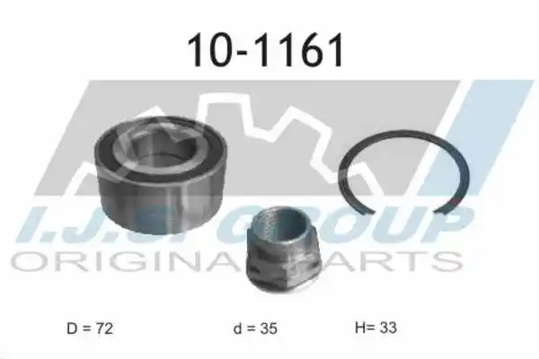 Wheel Bearing Kit (10-1161)