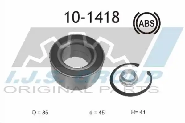 Wheel Bearing Kit (10-1418)